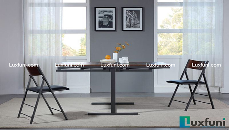 Giới thiệu 5 bộ bàn ăn gỗ thông minh HOT nhất đã có mặt tại Luxfuni-8